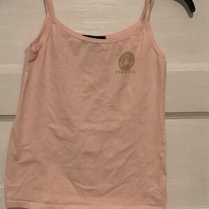 Versace Light Pink Camisole Top